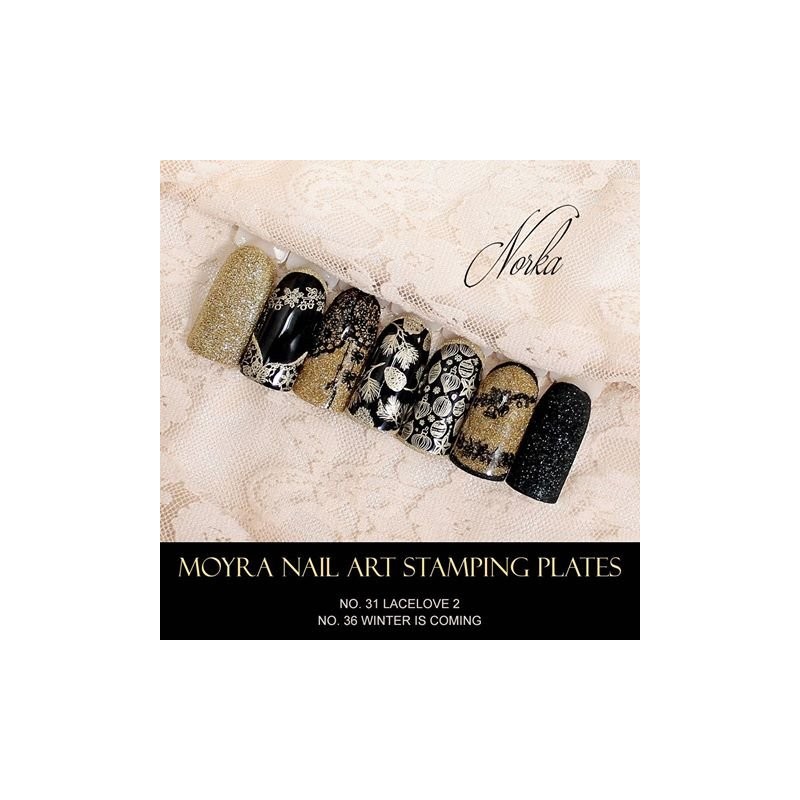 MOYRA Stamping Plate "Winter is Coming" Stamping Plate