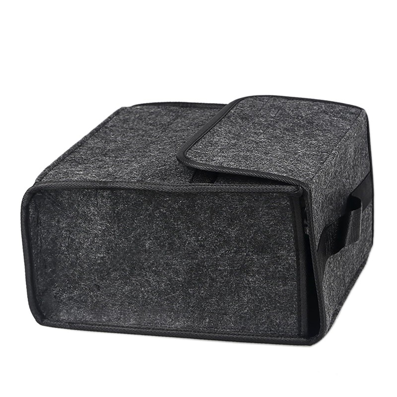 Multi-functional Storage Box, Car Supplies, Car Storage Bag, Foldable, Felt