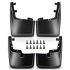 A-Premium Set of 4PCS Mud Flaps Splash Guards Mudguards Mudflaps