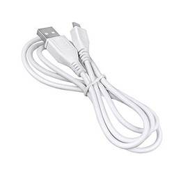 PK Power 3.3ft White Micro USB Cable Charger Cord Lead for SATECHI DIVOOM ONBEAT-200 VOOMBOX Portable Speaker