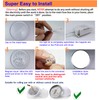 OLYMSTAR - Kit de luz LED de repuesto para ventilador