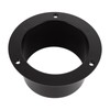 LOYORTY 6PCS 3 Inch Plastic Duct Connector Flange, Straight Pipe