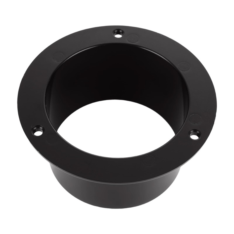 LOYORTY 6PCS 3 Inch Plastic Duct Connector Flange, Straight Pipe