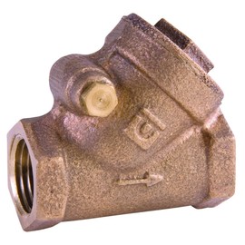 URREA VRC01.13 Válvula de Retención de Columpio Cierre de Buna-N a Bronce de 1/2"