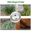 8 Inch Steel Wire Rotary Brush Cutter Trimmer Head Weed