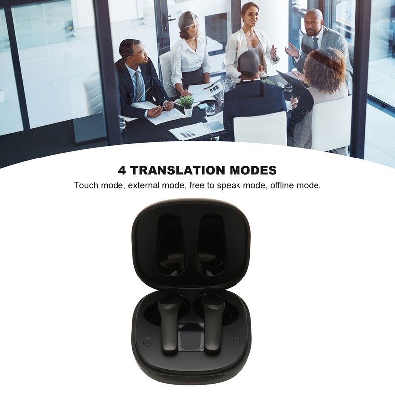 Wireless Translator Earbuds Bluetooth 5.3 Translation Earbuds 74 Languages 70