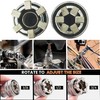 KEWAYO 10-19mm Universal Adjustable Socket, Adjustable Adapter with Connecting Rod