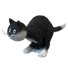Parastone Les Chats d'Albert Dubout Cat Surprise! Caricature Figurine 6 cm