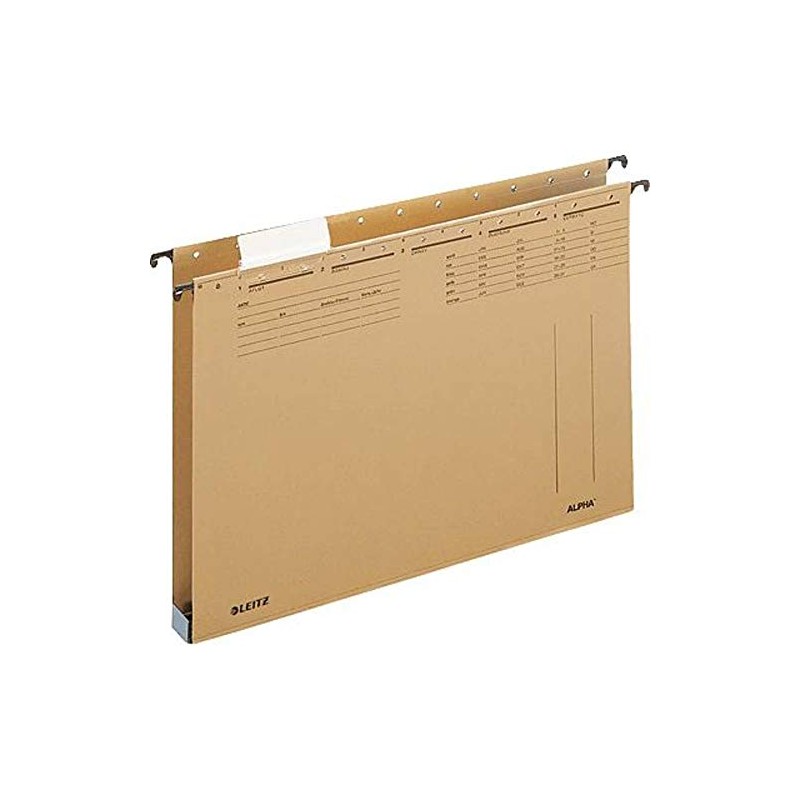 Leitz Alpha A4 Suspension Files (Brown Suspension File Cardboard 320