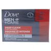 Dove Deep Clean Body and Face Bar for Men-2 x