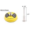2 Inch Hook and Loop Sanding Pad with 1/8" Mandrel