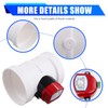 Plastic Motorized Damper PVC Check Valve Air Duct Volume Controller