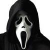 Fun World Ghost Face Mask As Seen in the Motion