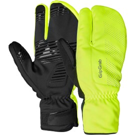 GripGrab Ride Windproof Deep Winter 3-Finger Lobster Cycling Gloves Warm Gel Padded Bicycle Winter Gloves