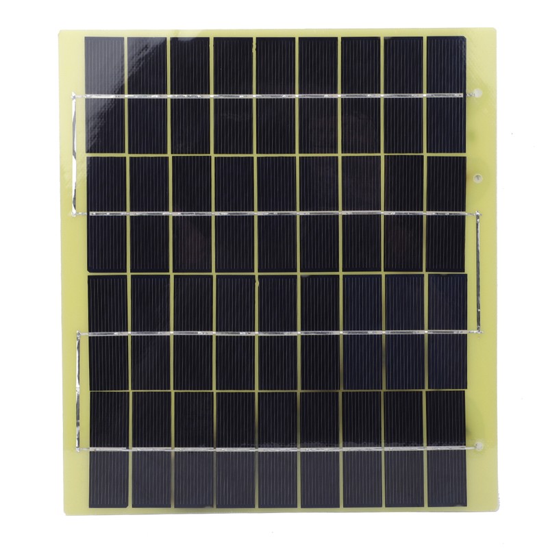 6W 18V Portable Solar Panel Module for Yard Street Lamp