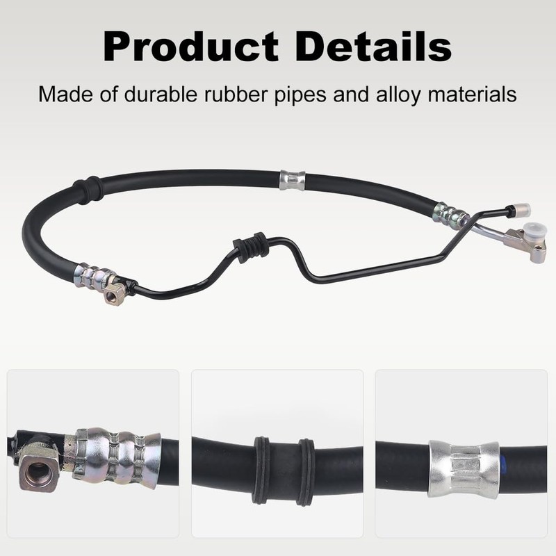 WMPHE Compatible with Power Steering Pressure Hose Assembly Honda Odyssey