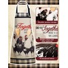 Bencailor 6 Pcs Kitchen Aprons Waterproof Aprons Adjustable Baking Cooking