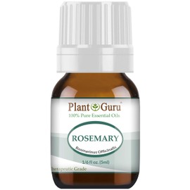 Rosemary Essential Oil 5 ml 100% Pure Undiluted Therapeutic Grade for Aromatherapy, Diffuser, Skin, Face, Body, Stimulates Hair Growth, Dandruff Control.