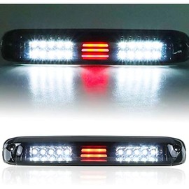 Tresound (Smoke) LED Third 3rd Brake Light for 1999-2007 Chevy Silverado GMC Sierra 1500 2500 3500 HD Classic, Rear Cargo Lamp High Mount Stop light