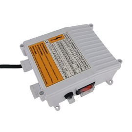 ZYIY 110V/60Hz Submersible Well Pump Control Box - 0.75KW 1HP Accessories with Starter Switch, Controller & Thermal Protection Circuit Breaker