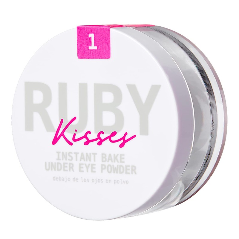 Ruby Kisses Instant Bake Undereye Powder - Vegan, Cruelty Free