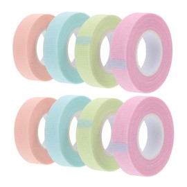 OHPHCALL Perfect for Lash Extensions 8 Rolls of Elastic Disposable Head Wraps for Safe Eyelash Application