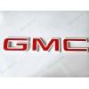 Auto GMC Rear Tailgate White Red GMC Emblem GMC Sierra