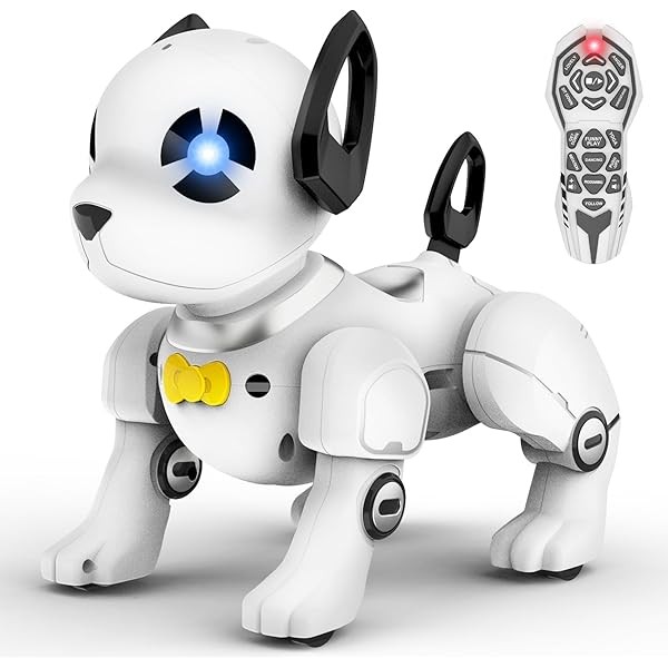Remote Control Robot Dog Toy, RC Dog Programmable Smart Interactive