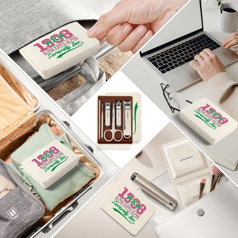 Nail Clipper Set, Nail Cippers 6 Pcs Toenail Clippers, Stainless