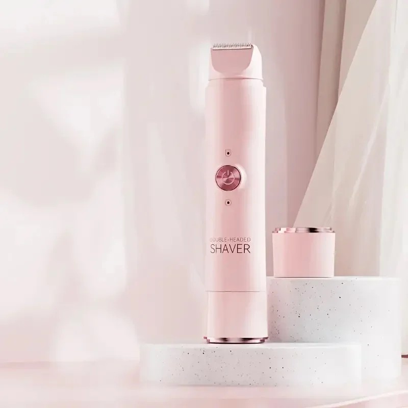 Women’s Electric Hair Remover for Body Grooming – Dual-Head Rechargeable