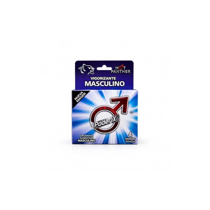 Poder X Man Suplemento para Hombres 500 mg