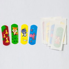 Figo Children's Plasters "Zoomotive", Pack of 2 (2 x 10 Pieces)