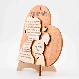 Gifts For Mom From Daughter, Mom Birthday Gift Ideas, Cool Mothers Day Gifts For Mom, Best Mom Ever Gifts, Mom Stuff, Mom and Daughter Wooden, First My Mother Now My Friend Wooden Mother's Day Gifts