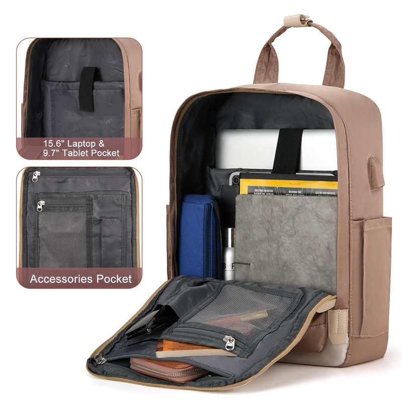 YAMTION Backpack Laptop Women Backpack Men,Bookbag School Backpack for Girls