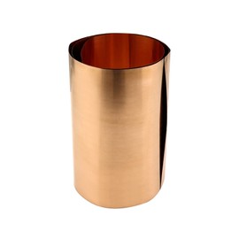 QWORK® 0.1mm Copper Sheet Roll, 99.9% Pure Copper Metal Sheet Foil - 0.1mm x 20cm x 1M (0.004" x 8" x 39.5")