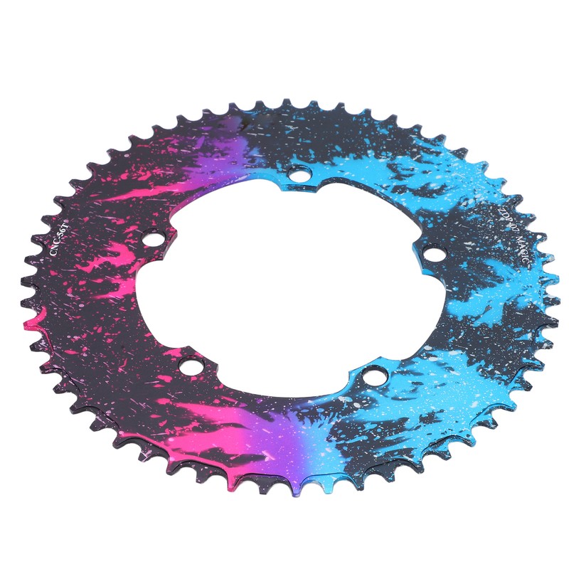 BOLANY Bicycle Chainring 56T BCD130 Chain Ring Positive Negative Tooth