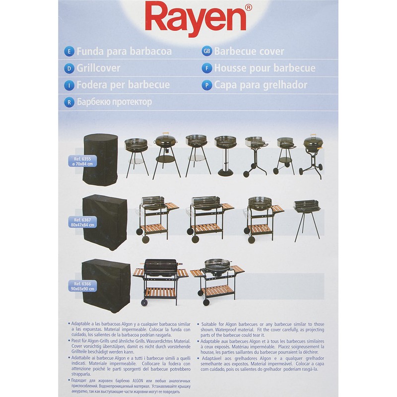 Rayen aa237 Protective Cover for barbecue 80 x 47 cm