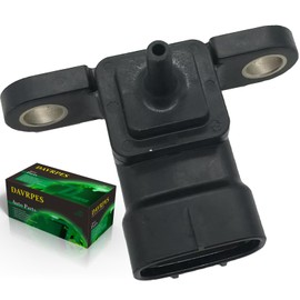 DAVRPES 89421-71020 Manifold Absolute Pressure Sensor MAP Sensor for Toyota Hilux KUN26R 3.0L 1KD-FTV KUN16R Prado Hiace 2KD-FTV 2.5 Replace#8942171020｜89421 71020