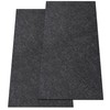59"x30"(2-Pack) Garage Floor Mat Oil Spill Mat Absorbent Oil Pad,