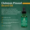 Clubman Pinaud Beard Oil, Balanced Moisture for Facial Hair and