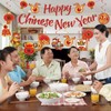 Lonfliness Chinese New Year Decoration 2025, 22pcs Happy Chinese New