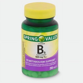 Vitamina 100mg Metabolismo 250 Tabletas B52 Sabor