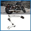 A ABSOPRO Silver Tone Metal Gear Shifter Shift Lever 26cm