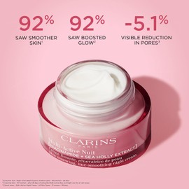 Multi-Active Night Cream - All Skin Types by Clarins for Women - 1.7 oz Cream