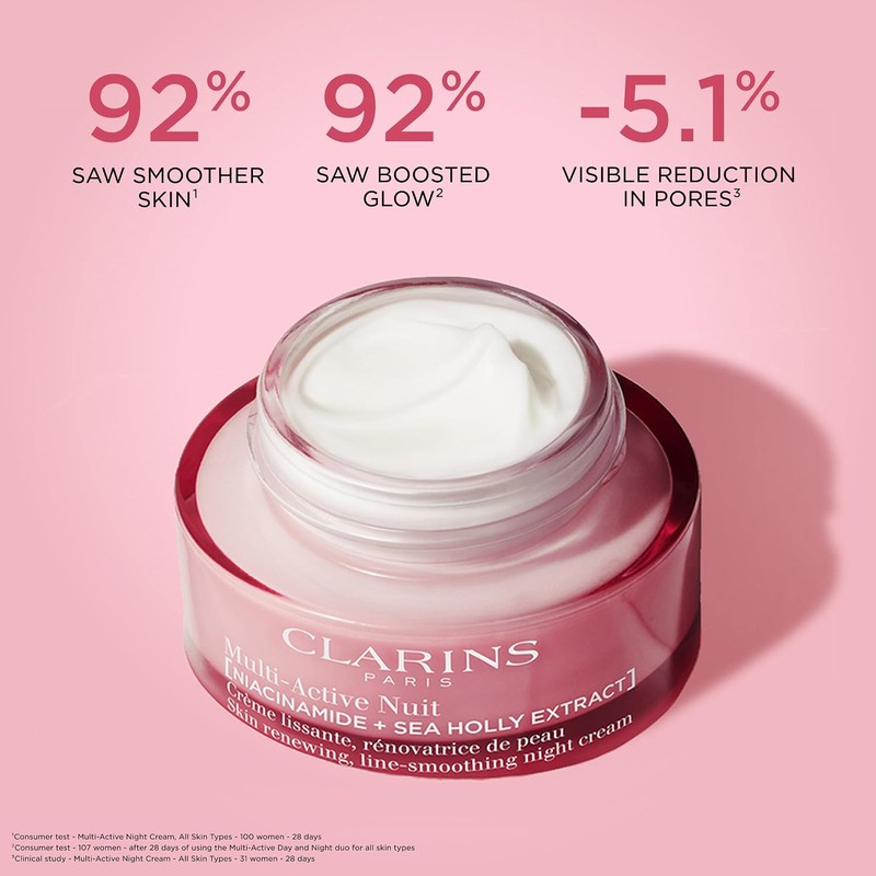Multi-Active Night Cream - All Skin Types by Clarins for