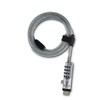 Hama 00126821 Candado para portátil de Portable Padlock, Silver