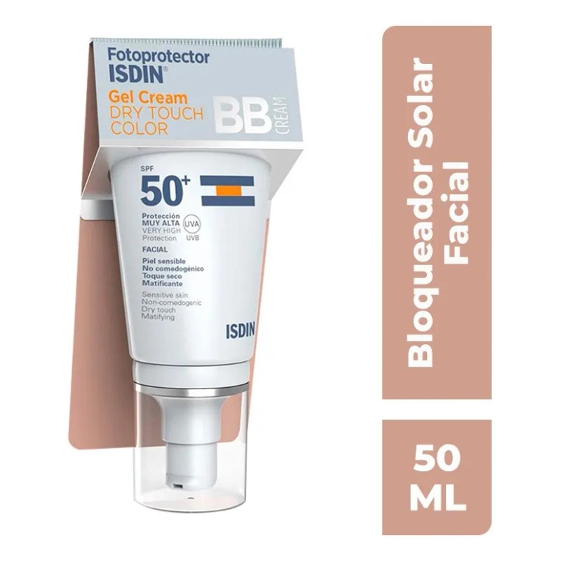 Isdin Fotoprotector Gel Crema Dry Touch Color Spf