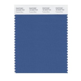PANTONE Smart 18-4029X Color Swatch Card, Federal Blue