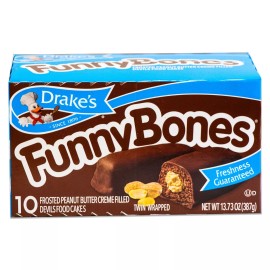 Circle of Drink Drake's Funny Bones (3, 10ct - 13.73oz) - Sweet & Salty Kettle Corn - 4 Items