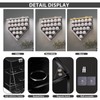 Leiruosi Acrylic Display Case for Baseball, Lighted Wall Mounted Shadow